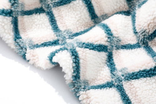 Ύφασμα 500m, Jacquard ύφασμα Faux Sherpa σχεδίων Sherpa πολυεστέρα
