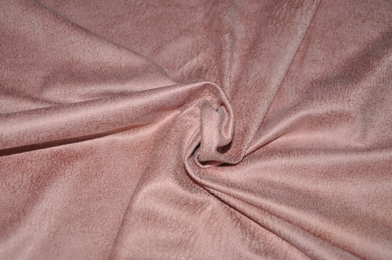 πλαστό ύφασμα Faux 100%Polyester σουέτ πολυεστέρα 155cm