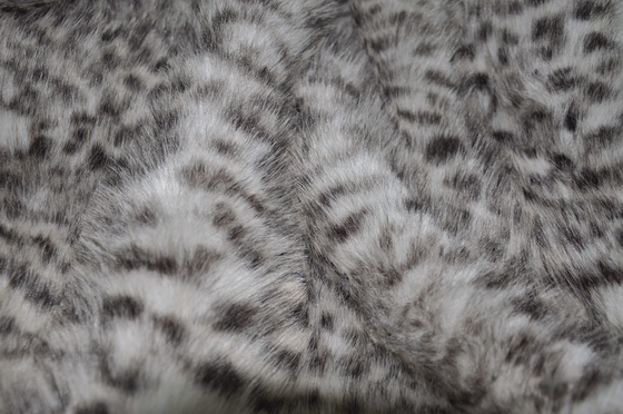 100% Polyester Leopard Print Fabric Ανθεκτικό στις ρυτίδες 150cm Πλάτος