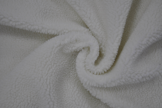 100% πολυεστέρας 150cm CW ή διευθετήσιμο ύφασμα 300gsm Faux Sherpa