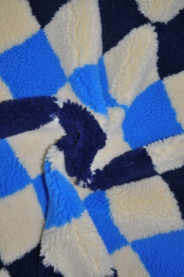 Jacquard 100% ύφασμα Faux Sherpa πολυεστέρα 150cm διευθετήσιμο 535gsm