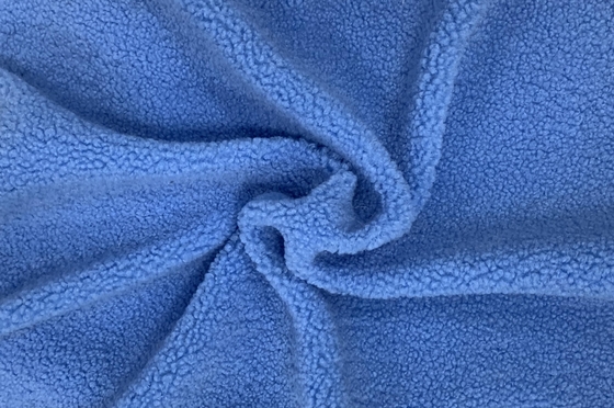 100% πολυεστέρας 150cm CW ή διευθετήσιμο ύφασμα 300gsm Faux Sherpa