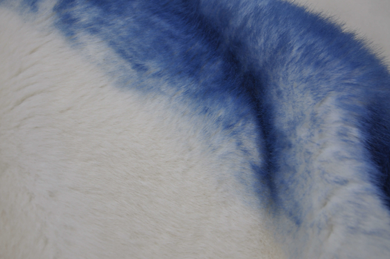Jacquard 150cm η μπλε-άσπρη κλίση εμπλουτίζει το ύφος σας διακοσμήσεων και σπιτιών