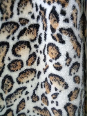 680GSM Leopard Print Polyester Fabric για μοναδική μόδα 100% Polyester Fabric